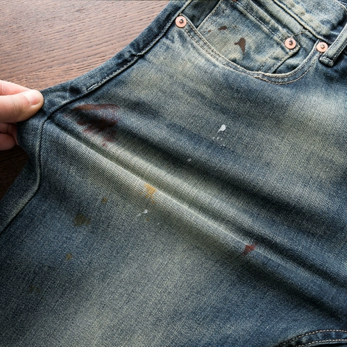 Защитные наушники, летняя лента, модные трендовые универсальные джинсы, Италия, городской стиль, облегающий крой