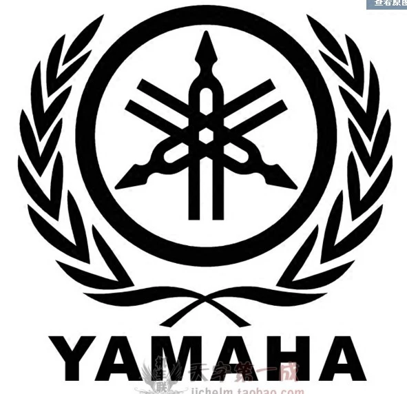 Хромированные наклейки с ретроотражающим эффектом бренды Yamaha, Honda