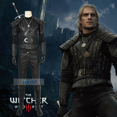 taobao agent Manles/Man Sky Witcher COS Hunter Hunter Georot's same cosplay clothing man full set 4478
