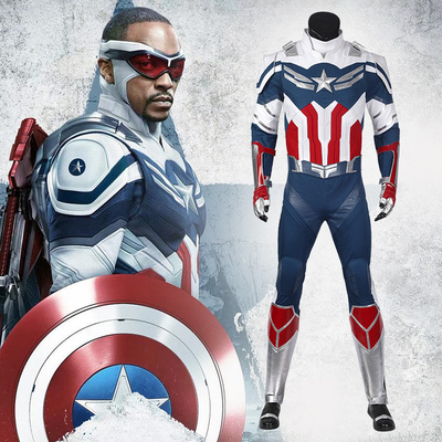 taobao agent Man Tian Falcon and Winter Soldier New American Captain Sam Wilson COSPLAY full set 4703