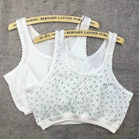 Phụ nữ trung niên và người già cộng với phân bón XL áo vest mỏng kiểu áo ngực cotton bra mẹ thêm áo ngực lớn ao sat nach