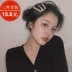 Cô gái cá tính đơn giản kẹp tóc retro từ clip in net tóc đỏ thẻ bên clip clip bangs mũ Hàn Quốc - Phụ kiện tóc