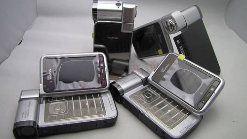 Nokia/Nokia N93i Оригинальный серебряный национальный банк мобильный телефон национального банка, не продлева, 85 New Flip Cover