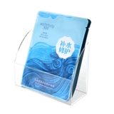 Прозрачная акриловая маска для лица, косметический стенд для ухода за кожей, система хранения