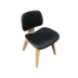 Bắc âu thiết kế sáng tạo gỗ rắn da tựa lưng ghế đơn giản đồ nội thất hiện đại thời trang ghế ghế xoay giá rẻ Đồ nội thất thiết kế