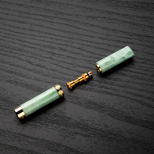 Zobo подлинный нефритовый сигаретный фильтр моллюсков может очистить густой и средний тонкий тонкий мужский фильтр во рту подлинный высокий