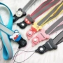 Điện thoại di động phổ lanyard treo cổ tide thương hiệu đoạn dài có thể tháo rời cá tính sáng tạo băng thông rộng không-cổ triều phụ kiện hai trong một ốp lưng realme c15