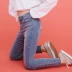 Handu quần áo nhà 2019 xuân mới của phụ nữ mảnh mai cơ thể thon gọn quần dài bút chì kéo dài quần jeans thô - Quần jean thoi trang nu Quần jean