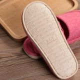 Японские летние тапочки, нескользящая обувь для влюбленных на платформе в помещении
