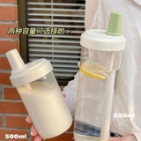 Вместительная и большая стеклянная чайная чашка, высококачественный стакан со стаканом, простой и элегантный дизайн