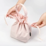 Портативная косметичка, барсетка, легкая и тонкая сумка-органайзер, сумка для хранения, на шнурках