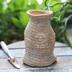 [掬 涵] dệt túi gốm hoa chậu hoa lọ hoa trang trí sân vườn vườn ZAKKA - Vase / Bồn hoa & Kệ bình cắm hoa đẹp Vase / Bồn hoa & Kệ