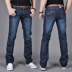 Mùa hè người đàn ông mỏng của jeans nam quần lỏng thanh niên lao động bảo hiểm yếm mặc đặc biệt giá rẻ quần âu đất quần baggy nam Cao bồi