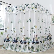 . Giường vải bóng hộ gia đình dày lên màn ngủ Khung gió Bắc Âu 1,5 m 1,8m lưới chống muỗi 2m giường bảo vệ tài khoản 2m - Bed Skirts & Valances
