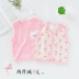 Bé vest mùa xuân và mùa hè mùa hè mỏng chàng trai và cô gái bé vest vest vai cotton trẻ trẻ em pony cardigan Áo ghi lê