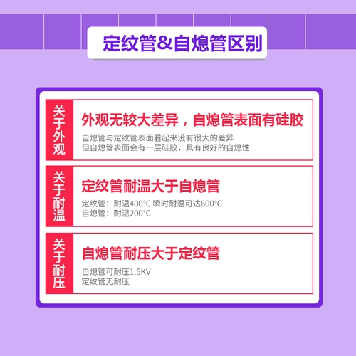 Самоупостановка трубка 1,5 кВ кремниевой смола с кремниевой стеклянной волоконной трубкой сопротивление устойчивость