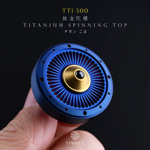 Timze Titanium Maze TTI-300 260 Flying Lion Tiveling Gyroscopy 氚 T EDC Design Изогнутая