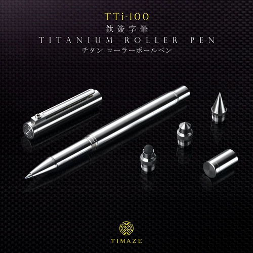 Titan Maze Timaze TTI-100 Титановый сплав Спись с сплавом Pen-Titanium Inspirs Design подлинный