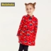 Balla Balla Children Wear Girls Spring 2019 New Set Children Two-Piece Children Plus Quần nhung Quần - Phù hợp với trẻ em