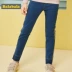 Quần bé gái Balla Quần mùa thu 2019 Quần trẻ em mới Quần legging Nữ Big Boy Jeans Tide - Quần jean kinh doanh quần áo trẻ em Quần jean