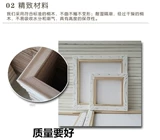 Хлопковая фоторамка для рисования, холст, акрил, пигментированная индивидуальная доска для рисования, ручная роспись