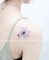 Свежие милые водостойкие оригинальные тату наклейки, в цветочек, Южная Корея, долговременный эффект, ручная роспись