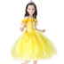 Belle công chúa váy cô gái disney mùa hè băng lãng mạn fairy disney trẻ em váy chuông váy Váy
