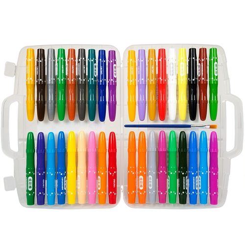 Водорастворимая шелковистая крутящаяся детская масляная пастель, мелки, ручки для рисования, 12 цветов, 24 цветов, 36 цветов