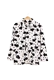 Mùa đông flannel dịch vụ nhà đồ ngủ của phụ nữ dài tay áo một mảnh lông cừu hai mặt dày lông cừu san hô ấm cardigan - Pyjama