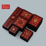 Коробочка для хранения, подвеска, четки из круглых бусин, браслет, кольцо, коробка, ожерелье, цепочка