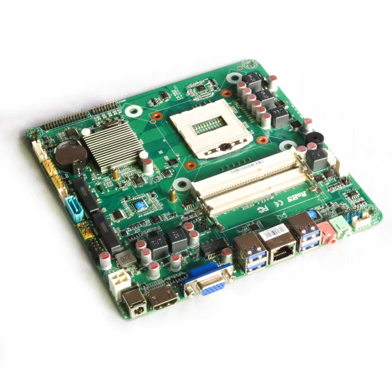 Новая материнская плата HM87 ITX чипсет четыре -генерации ноутбук 946 шов CPU все-в-одном компьютер HTPC корпус независимый дисплей