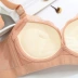 Tính khí retro không có vòng thép sexy ngực nhỏ thu thập cô gái áo ngực dày cup để nhận được sữa điều chỉnh đồ lót T200