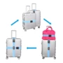 Du lịch ở nước ngoài cung cấp dây đai hành lý dây đai chéo với khóa mật khẩu đi kèm với du lịch thiết bị cầm tay kẹp quần áo