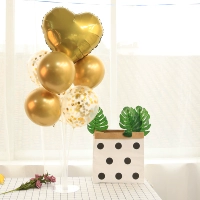 Золотая любовная таблица (металлические блестки)