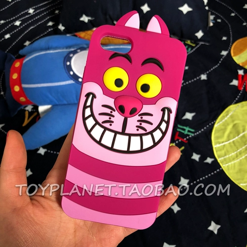 Alice Dreamwims Wonderland Chai Count Cat iPhonex 7 8plus 6s Cartoon Mobile Phore Copact Cover Cover
