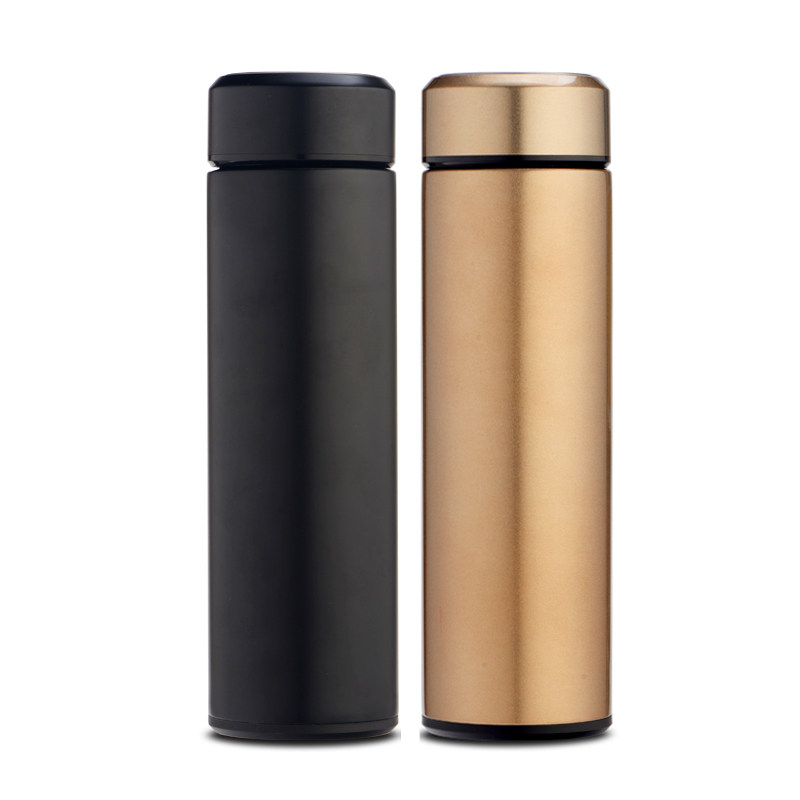 了得网男装_保温杯男女士便携商务水杯304不锈钢茶杯直身杯子印刻字