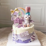 Пластиковый брендовый кролик, популярно в интернете, подарок на день рождения