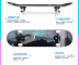 Skateboard chuyên nghiệp bốn bánh scooter trẻ em người lớn của đồ chơi đôi-backed scooter xe đẩy em road board ván trượt thông minh trẻ em Con lăn trượt patinet / trẻ em