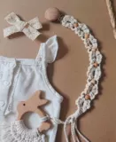 Защитная детская плетеная соска, детский шнурок-держатель, «сделай сам»