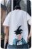 Áo thun Seven Dragon Ball Từ bi chung Anime Goku lỏng xu hướng kích thước lớn nam mặc đôi tay áo ngắn 5 năm tay áo thủy triều - Áo phông ngắn Áo phông ngắn