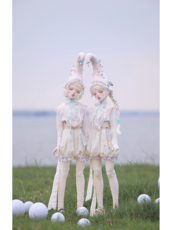 Одежда для кукол BJD 【月球旅行记】售罄展示||bjd4分3分娃衣复古精灵套装戏服