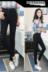 2018 xuân mới 150CM ngắn nữ nhỏ XS nhỏ quần jeans xuân mới cao 145CM - Quần jean quần giả váy Quần jean