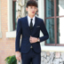 Phù hợp với phù hợp với nam giới ba mảnh Hàn Quốc phiên bản của tự trồng phù hợp với kinh doanh phù hợp với công việc chuyên nghiệp mặc người đàn ông tốt nhất chú rể kết hôn Suit phù hợp