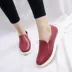 Thời trang giày đi mưa nữ Hàn Quốc dễ thương giày nước mưa giày ống ngắn dành cho người lớn giày cao su không thấm nước chống trượt bàn đạp nhà bếp bọc giày đi mưa cao cấp Rainshoes