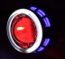 Qian Jiang Xianglong QJ125-27 lắp ráp đèn pha đôi mắt thiên thần ống kính xenon đèn quỷ mắt - Đèn HID xe máy đèn pha trắng xe máy Đèn HID xe máy