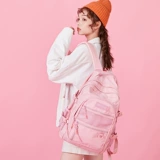 Сумка через плечо, школьный рюкзак для школьников, универсальный вместительный и большой ноутбук, подходит для подростков, простой и элегантный дизайн, в корейском стиле