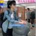 Túi hành lý mới Di động có thể là xe đẩy túi xách gấp túi lưu trữ dung lượng lớn cho nam và nữ Hàng hóa du lịch