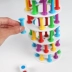Tháp Pisa xếp lớp đồ chơi giáo dục cân bằng cao phối hợp tay và mắt tương tác giữa phụ huynh và trẻ em - Trò chơi cờ vua / máy tính để bàn cho trẻ em