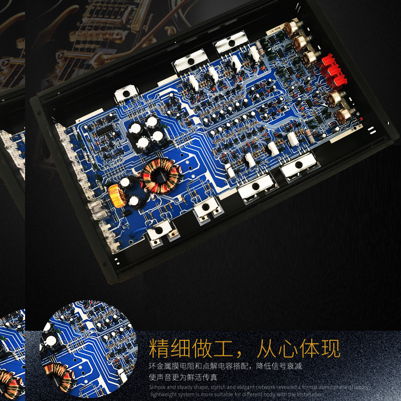 усилитель автомобильный Подлинная wudi628 автомобильный усилитель аудио ...