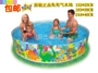 Bể bơi nhựa cứng INTEX chính hãng cho bé bể bơi gia đình chơi bể cá tăng độ dày miễn phí bơm hơi - Bể bơi / trò chơi Paddle súng nước